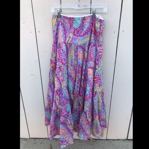 Lauren Ralph Lauren Maxi Skirt Size Small